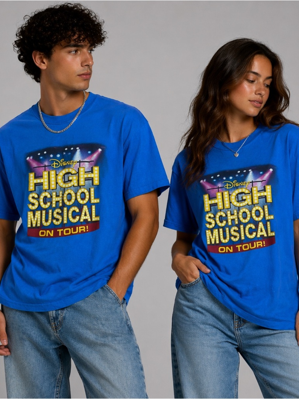 Vintage High School Musical Tour Disney Promo Tee T Shirt Adult Sz S